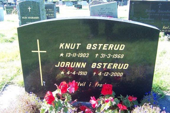 knut jorun osterud